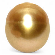 Giant 14 x 15.5mm 22.16 Carats Deep Golden South Sea Pearl Loose