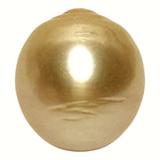 Giant 15.2 x 16.6mm 26.7 Carats Rich Golden South Sea Pearl Loose