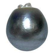 Giant 14.3 x 16mm 22.7 Carats Tahitian Peacock Middle Gray Loose Pearl