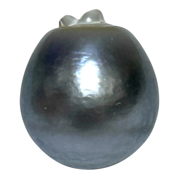 Giant 14.3 x 16mm 22.7 Carats Tahitian Peacock Middle Gray Loose Pearl