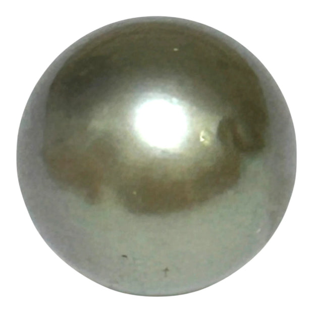 Enormous 8.7 Carats 10.3mm Tahitian Peacock Black Green Loose Pearl