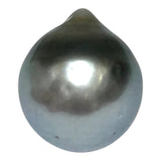 Huge 16.8 Carat 12.9 x 14.9mm Tahitian Peacock Black Green Pearl Loose