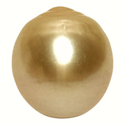 Giant 15.2 x 16.6mm 26.7 Carats Rich Golden South Sea Pearl Loose