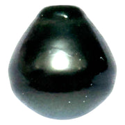 Silky Giant 13.4 x 14.2mm Peacock Black Green Tahitian Pearl Loose