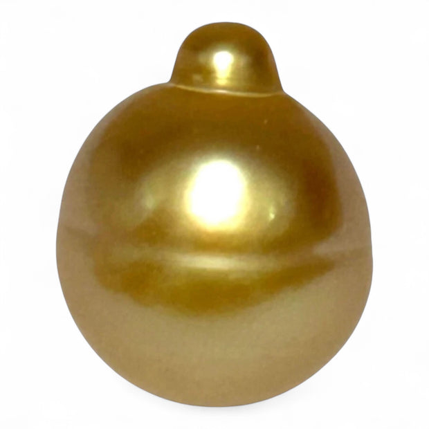Giant 14 x 17.2mm 23.3ct Rich Golden Philippine South Sea Loose Pearl