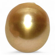 Giant 14 x 15.5mm 22.16 Carats Deep Golden South Sea Pearl Loose