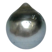 Huge 16.8 Carat 12.9 x 14.9mm Tahitian Peacock Black Green Pearl Loose