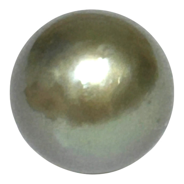 Enormous 8.7 Carats 10.3mm Tahitian Peacock Black Green Loose Pearl
