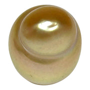 Baroque Giant 13.9 x 18.2mm 23.8 Carats Rich Gold South Sea Pearl