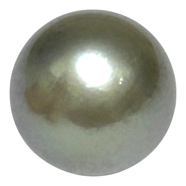 Enormous 8.7 Carats 10.3mm Tahitian Peacock Black Green Loose Pearl