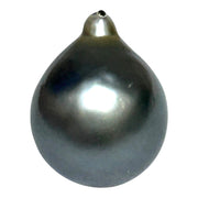 Peacock Middle Gray 13.8 x 17.6mm 21.4 Carats Tahitian South Sea Pearl