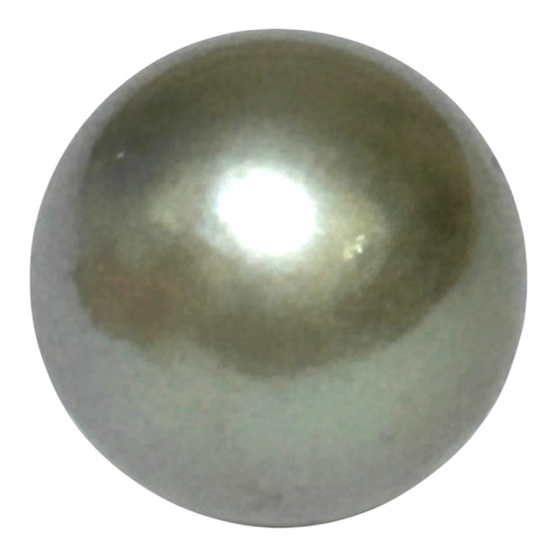 Enormous 8.7 Carats 10.3mm Tahitian Peacock Black Green Loose Pearl