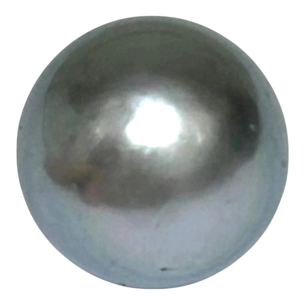 Huge 16.8 Carat 12.9 x 14.9mm Tahitian Peacock Black Green Pearl Loose