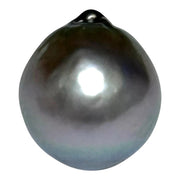 Elegant 13 x 15mm 17.2 Carats Tahitian Pearl – Peacock Mid-Grey Hue