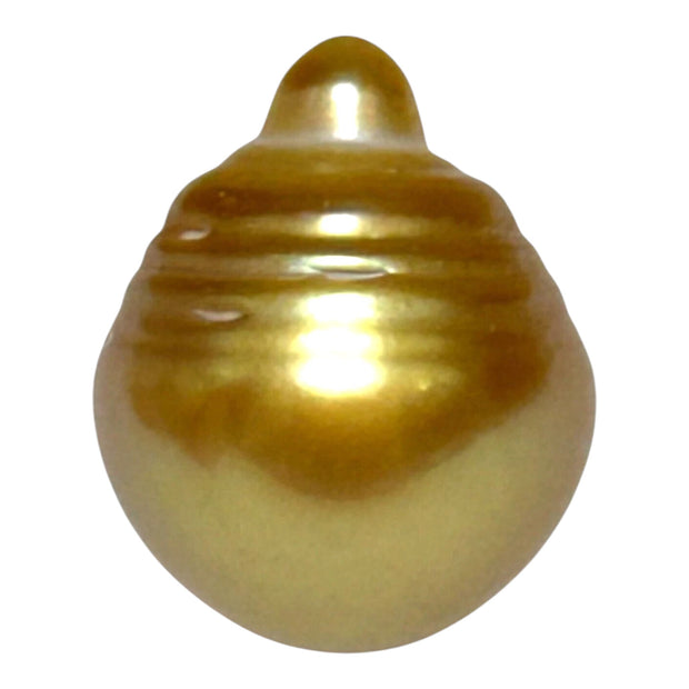 13.9 x 17mm 20.8 Carat Natural Gold Philippines South Sea Pearl Loose