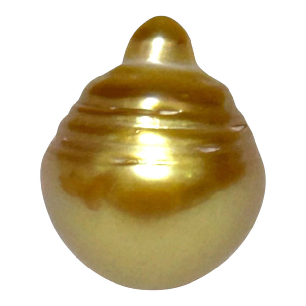 13.9 x 17mm 20.8 Carat Natural Gold Philippines South Sea Pearl Loose