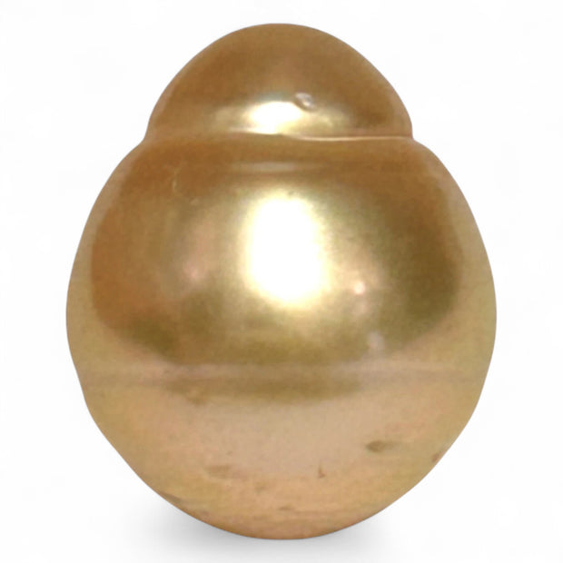 Radiant 18.8ct 13.5x16mm Rich Golden Philippine South Sea Pearl Loose