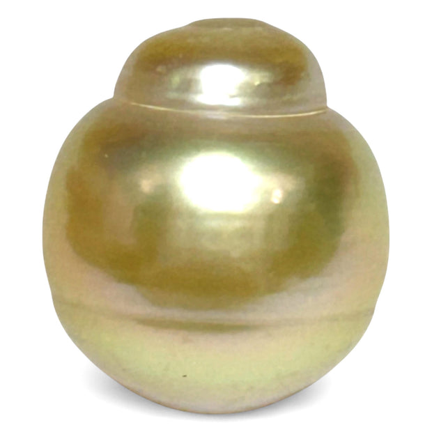 Grand 15.7 x 17.6mm 30 Carat Golden Philippines South Sea Pearl Loose