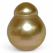 Giant 14.2 x 17.3mm 23 Carat Philippines South Sea Gold Cultured Pearl