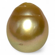 Elegant 26.4 Carat 14.8 x 17.4mm South Sea Pearl Golden Oval Radiant