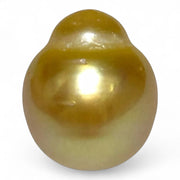 Gorgeous 15.4 x 18.2mm 29.6 Carats South Sea Pearl – Rich Gold Oval