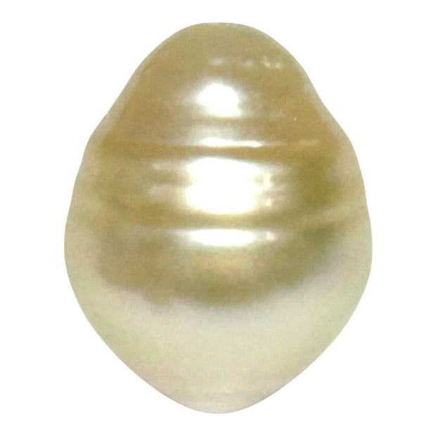 Premier Oval 13.1 x 16.6mm 19.4 Carats Gold South Sea Pearl Loose