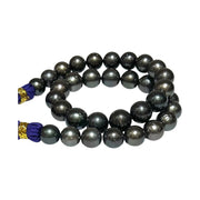 Round 11 - 13mm 34 pcs Tahitian Peacock Black Green Pearl 16" Strand