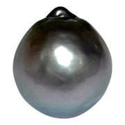 Elegant 13 x 15mm 17.2 Carats Tahitian Pearl – Peacock Mid-Grey Hue