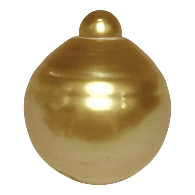Giant 15 x 17.6mm 24.7 Carat Natural Deep Gold South Sea Loose Pearl