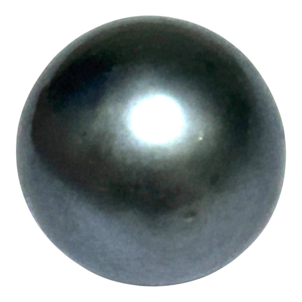 Peacock Middle Gray 13.8 x 17.6mm 21.4 Carats Tahitian South Sea Pearl