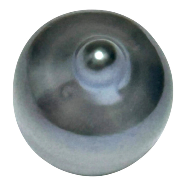 Teardrop 12.8x 17mm 17.6 Carat Tahitian Sea Black Gray Green Pearl