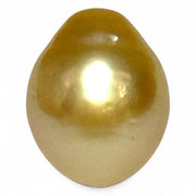 Oval 13.3x16.5mm 19.5ct Golden Philippine South Sea Loose Pearl Loose