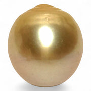 Giant 15.2 x 16.6mm 26.7 Carats Rich Golden South Sea Pearl Loose