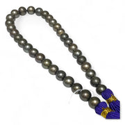 Round 11–13mm34 pcs Tahitian Peacock Gray Green Pearl 16" Strand