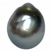 Barque 13.9 Carat 13.4 x 16.4mm Tahitian Sea Middle Gray Pearl Loose
