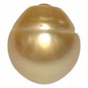 Giant Rich Golden 14.1 x 15.2mm 21.06 Carats South Sea Pearl Loose