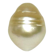 Premier Oval 13.1 x 16.6mm 19.4 Carats Gold South Sea Pearl Loose