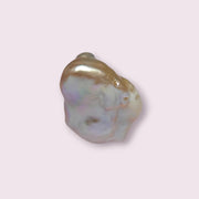 Giant Un-Drilled 116.9 x 13.6 x 25.8mm Keshi Purple Rose Pink Pearl