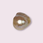 Giant Un-Drilled 116.9 x 13.6 x 25.8mm Keshi Purple Rose Pink Pearl