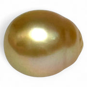 Elegant 26.4 Carat 14.8 x 17.4mm South Sea Pearl Golden Oval Radiant