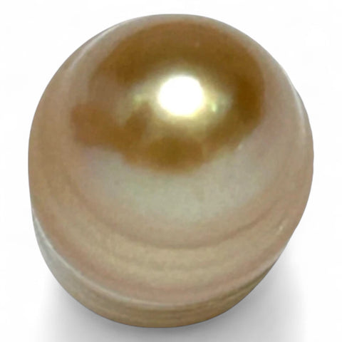 Baroque 12 x 19.3mm 20.3 Carats Natural Deep Gold South Sea Pearl