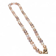 Fabulous Multi Colors 7 - 7.5mm Edison Round Pearl 18" Necklace