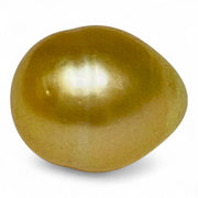 Huge 21.2 Carats Oval 13.7 x 16.6mm Rich Gold South Sea Loose Pearl
