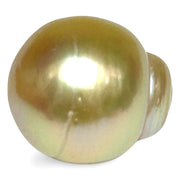 Grand 15.7 x 17.6mm 30 Carat Golden Philippines South Sea Pearl Loose