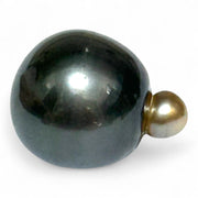 Huge 13 x 16mm 15.8 Carats Tahitian Peacock Black Green Loose Pearl