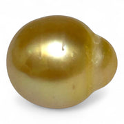 Gorgeous 15.4 x 18.2mm 29.6 Carats South Sea Pearl – Rich Gold Oval