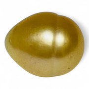 Huge 21.2 Carats Oval 13.7 x 16.6mm Rich Gold South Sea Loose Pearl