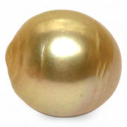 Giant 15.2 x 16.6mm 26.7 Carats Rich Golden South Sea Pearl Loose