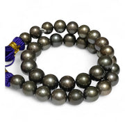 Round 11–13mm34 pcs Tahitian Peacock Gray Green Pearl 16" Strand