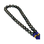 Round 11 - 13mm 34 pcs Tahitian Peacock Black Green Pearl 16" Strand